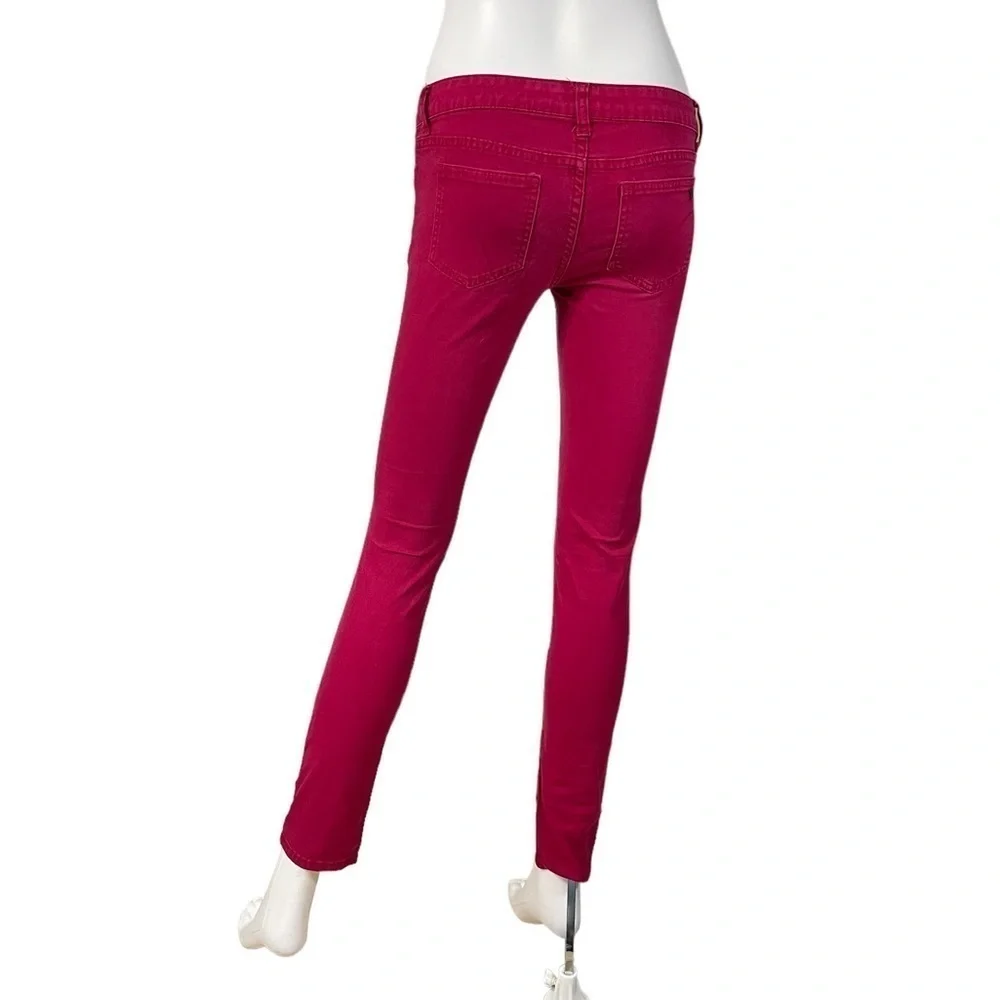 Joe's Jeans Pink Skinny Leg Jeans Size 14